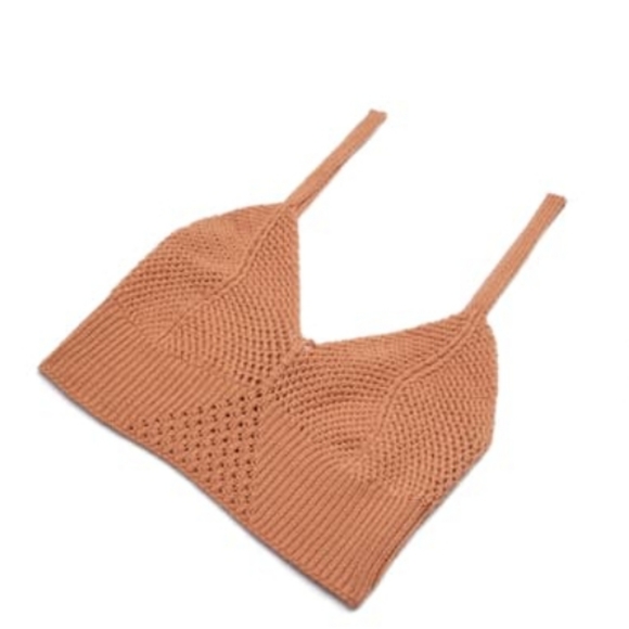 Free People crochet cropped top bralette - Picture 6 of 9